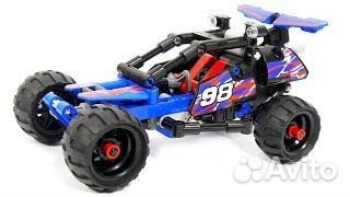 Конструктор с инерционным механизмом «Багги» 160д