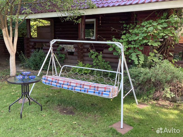 Матрас на качели поролоновый с завязками