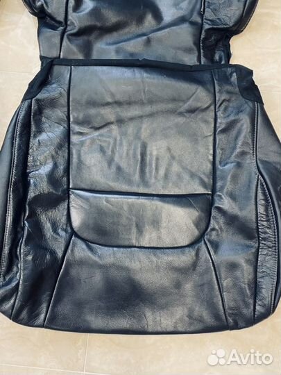 Кожанная обтяжка на пер сиденье Lend Crusser 200