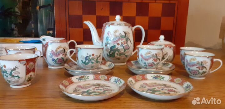 Сервиз дракон. Год дракона 2024