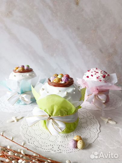 Пряники Куличи на Пасху