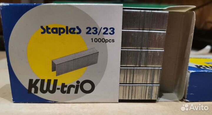 Скобы для степлера №23/23 KW-Trio, до 200л. (023N)