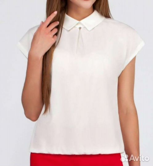 Блузка белая
