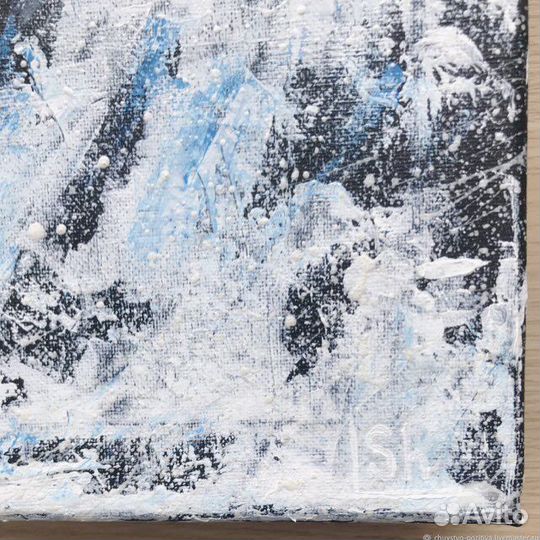 Картина горные вершины интерьерная 50х40х1,5 см