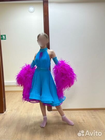 Платье для бальных танцев стандарт ю1