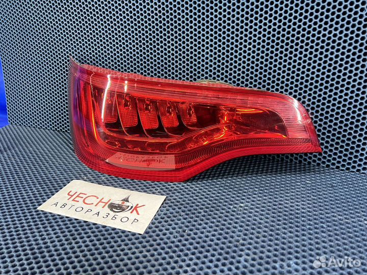 Фонарь задний левый Audi Q7 S-Line диодный