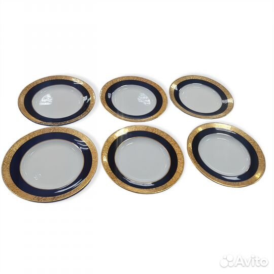 Чайные тройки кобальт лфз