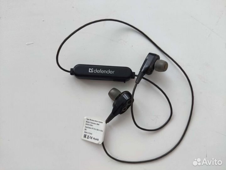 Без проводные наушники defender freemotion b640