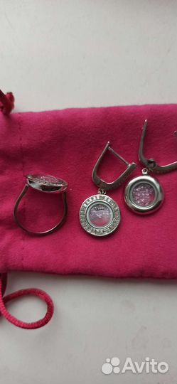 Chopard серьги и кольцо