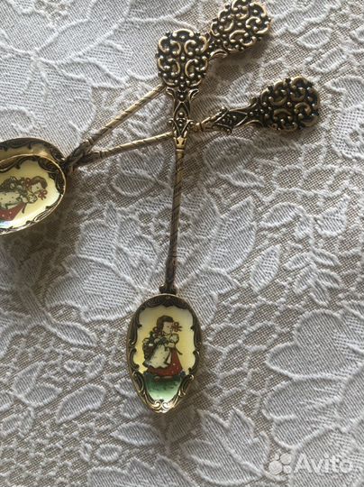 Ложка чайная СССР подарочная, детская