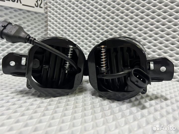 Диодные птф туманки nissan кашкай infiniti