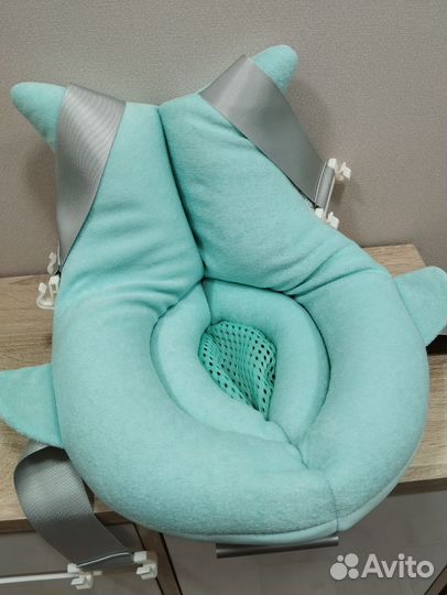 Горка для купания LaLa-Kids, гамак, матрасик