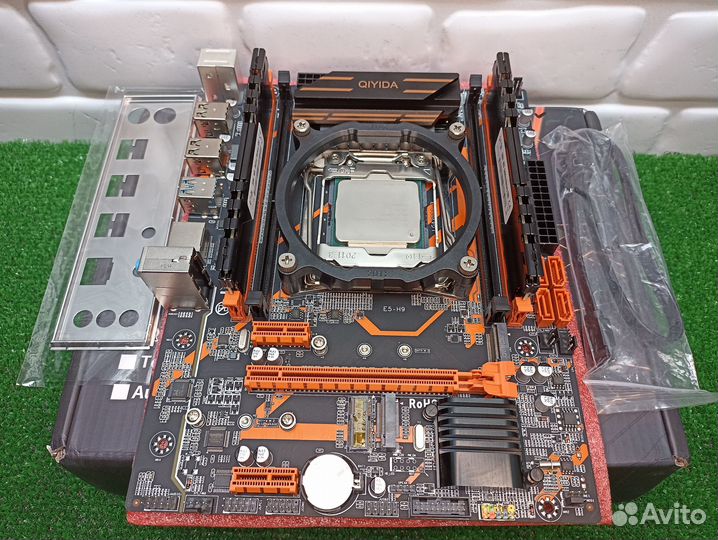 Комплект X99 E5-H9 + Xeon E5-2660v3 + 16/32Gb DDR4