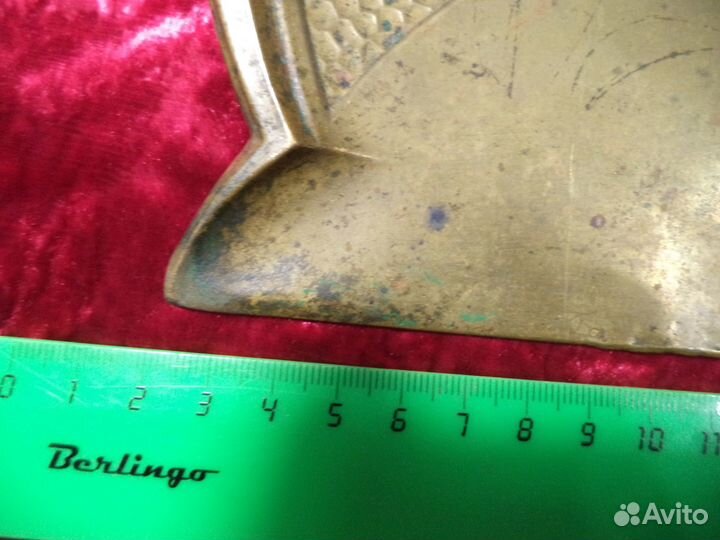 Старинный Совок для уборки со стола Винтаж Царизм