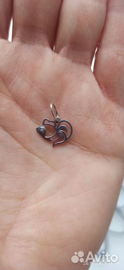 Подвеска серебро