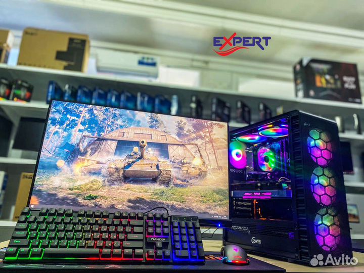 Игровой Компьютер intel i5-9400f + GTX 1070 8GB