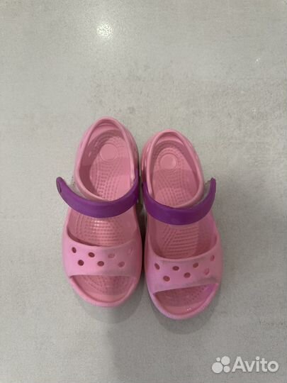 Сандали для девочки crocs 29