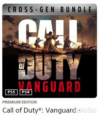 Call Of Duty Vanguard PS4/PS5 Навсегда RU