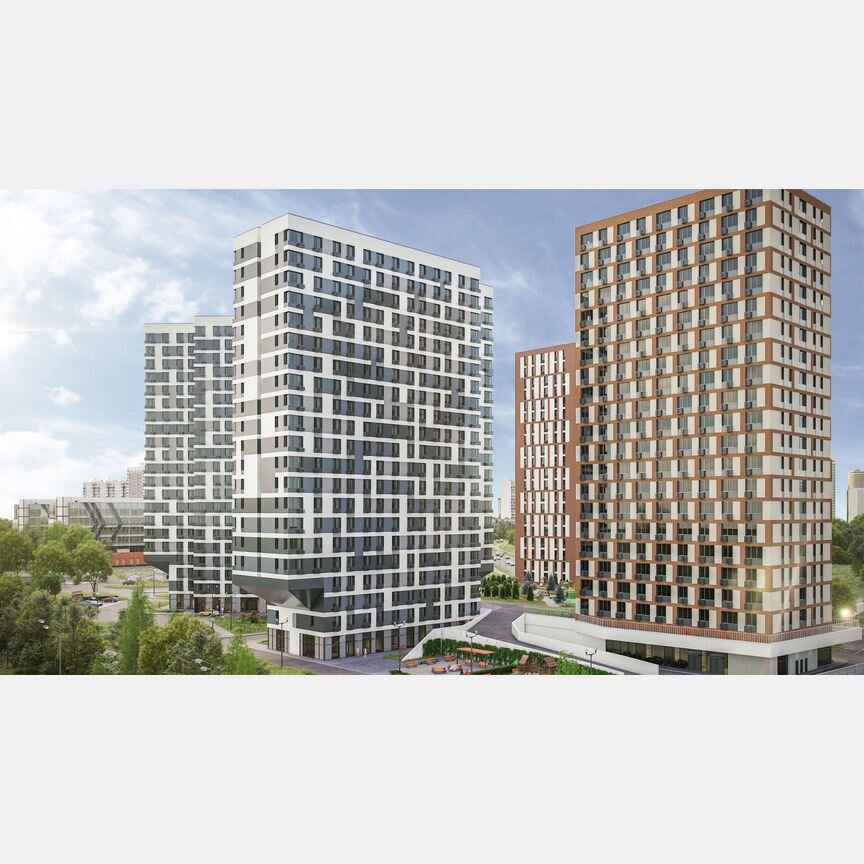 Апартаменты-студия, 21,2 м², 14/21 эт.