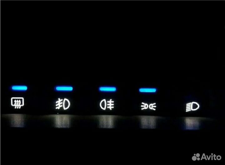 Пересвет кнопок ваз/иномарки