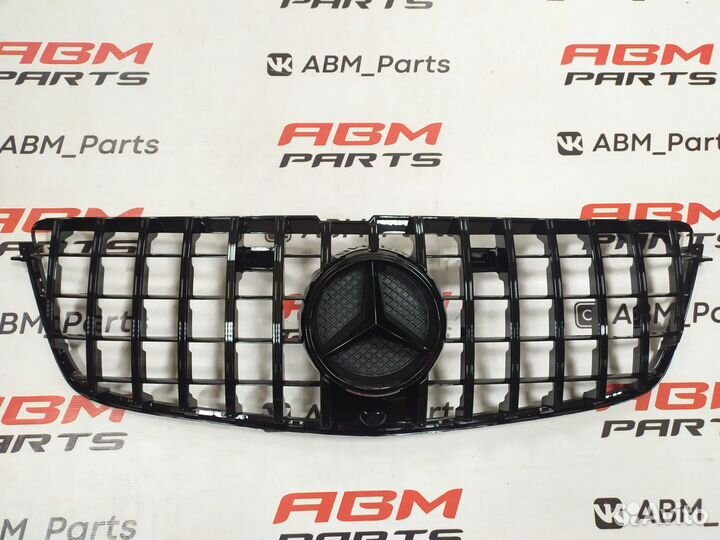 Решётка радиатора Mercedes GL X166 GT Чёрная