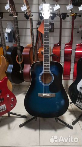 Акустическая гитара martinez FAW - 702 / BL