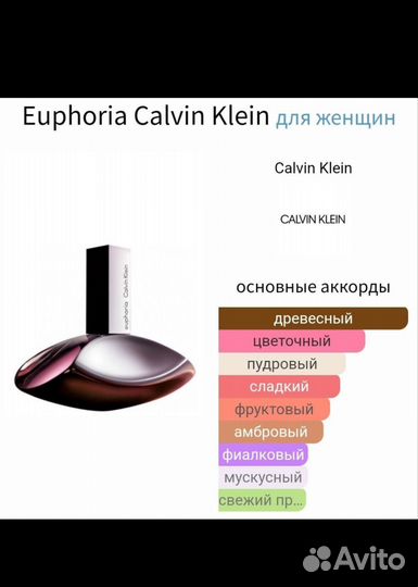 Парфюм Calvin klein