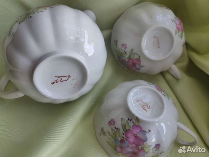 Остатки чайного сервиза СССР Дулёво