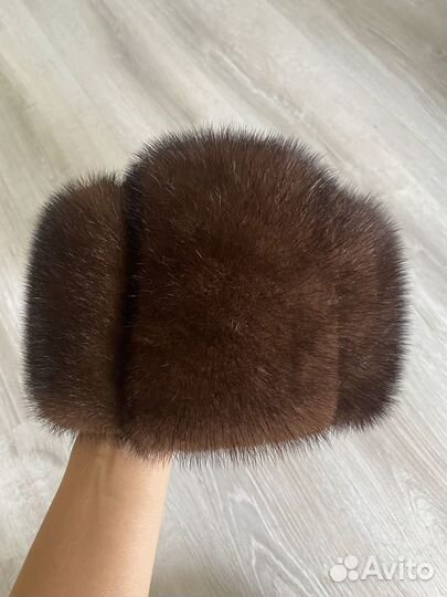 Шапка норковая новая