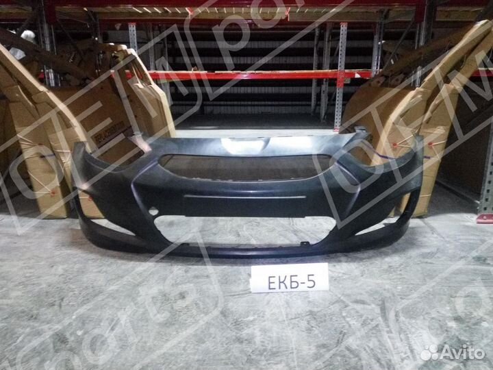 Бампер передний Hyundai Solaris