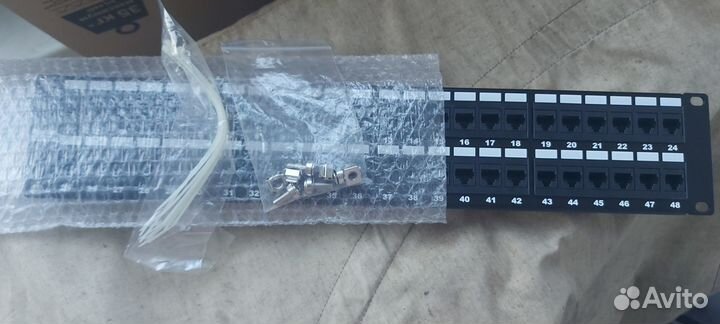 Hyperline PP3-19-48-8P8C-C5E-110D 2U 48 портов