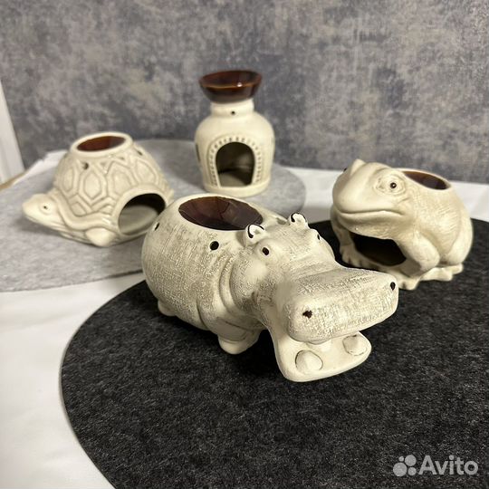 Аромалампа керамика шамот новая