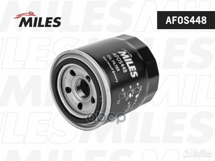 Фильтр масляный afos448 Miles