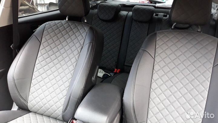 Чехлы Ромб на Ford Focus 3 от Автопилот