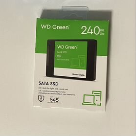 Новый WD green SSD SATA 240 Gb