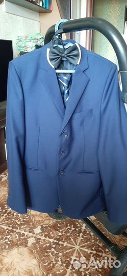 Пиджак с жилетом 146-152