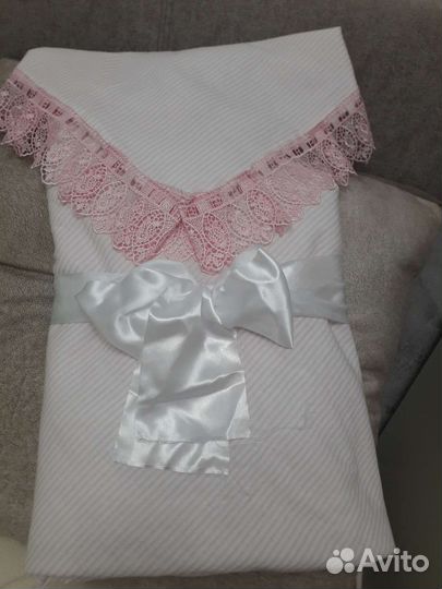 Конверт на выписку для девочки весна осень