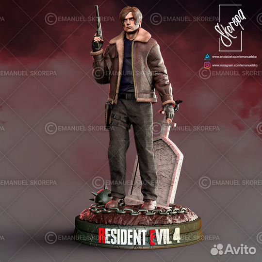 Resident evil 4 коллекционная фигурка