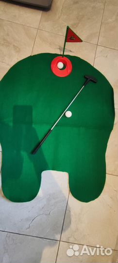 Мини гольф для туалета