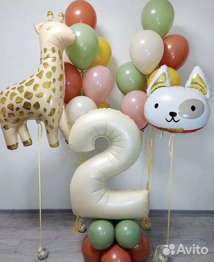 Воздушные шары с гелием