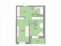 2-к. квартира, 44,1 м², 15/21 эт.