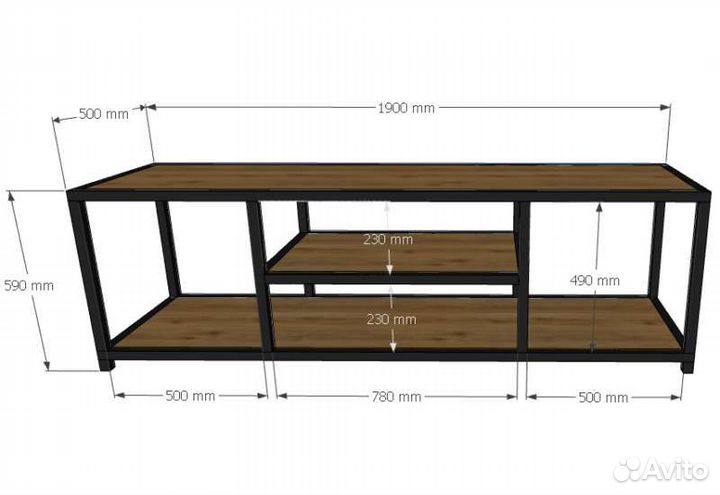 Консоль под телевизор