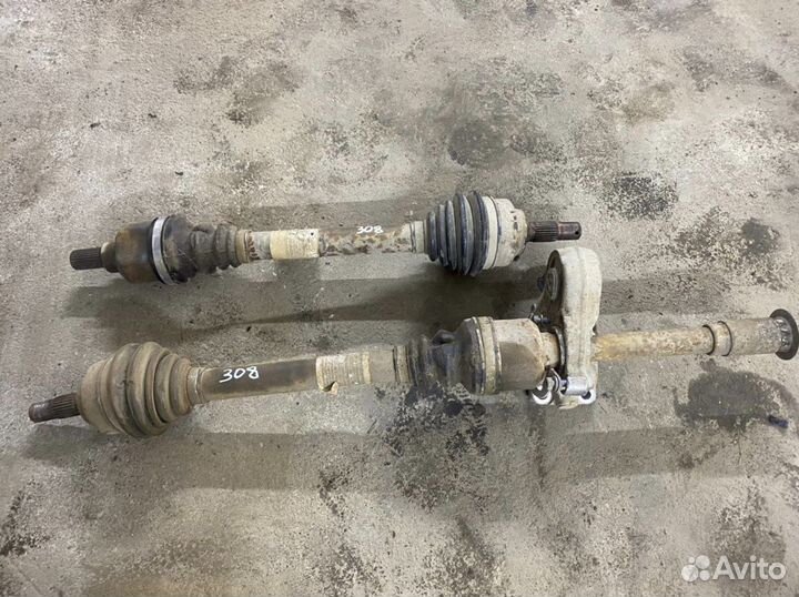 Привод Пежо 308 1,6 АКПП левый