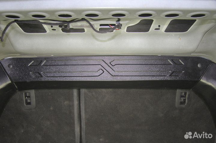 Накладка на перегородку багажника Лада Веста/vesta