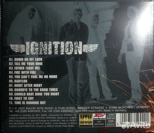 Ignition - Ignition (1 CD)