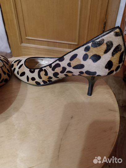 Туфли Dune- Леопардовые