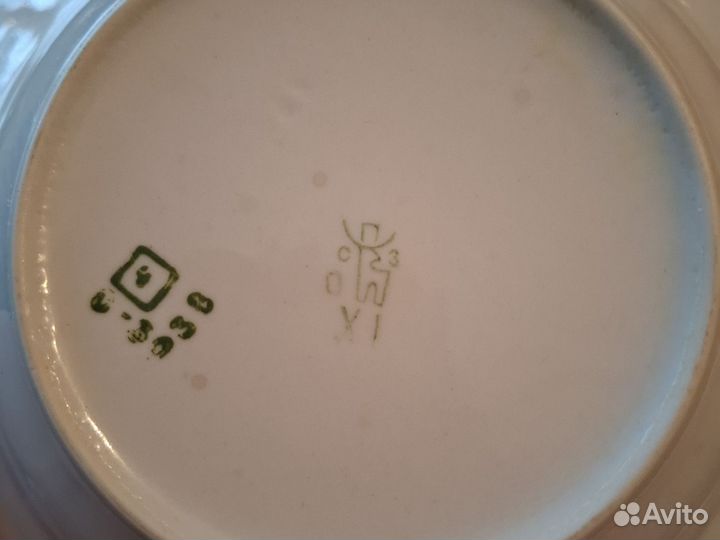 Тарелки суповые СССР Прокопьевского завода