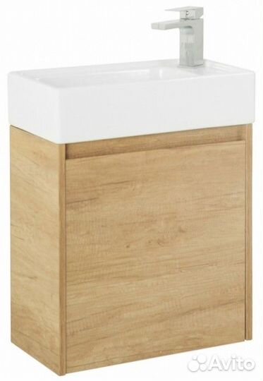 Тумба с раковиной BelBagno Kraft Mini 50L-7045-KL Rovere Nebrasca Nature