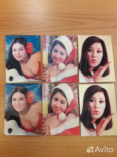 Стерео открытки 3d объемные девушки - Япония