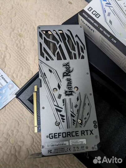 Видеокарта rtx 3070ti gamerock
